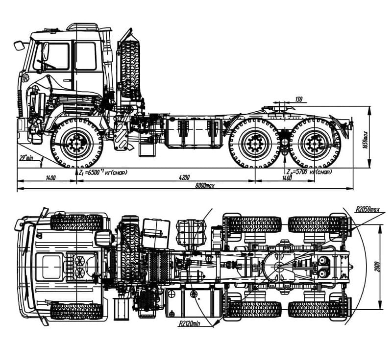 МАЗ-6425F9-550-001, МАЗ-6425F9-551-001, МАЗ-6425F9-551-002, МАЗ-6425F9-553-001